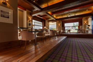 Spectacular view on surrounding forests. Specialities from original Josper Grill.