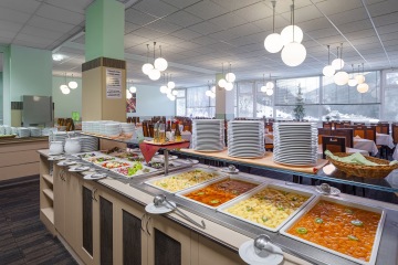 Bohaté a lákavé menu je servírovano každý den