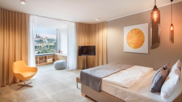 Deluxe room with castle view